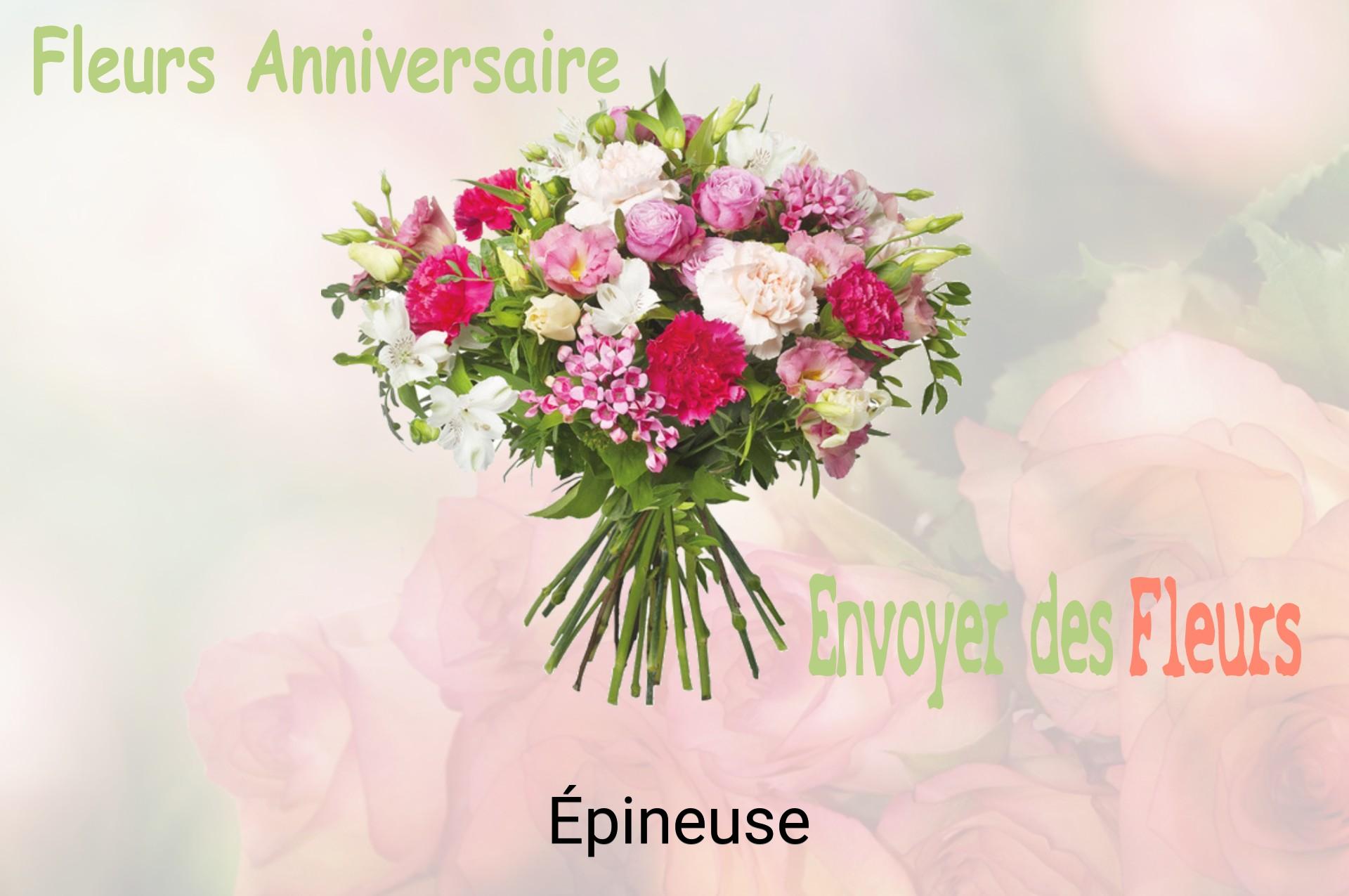 Bouquet de fleurs d’anniversaire livré à Épineuse
